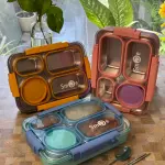 Four Portion Bento Lunch Box (Leak-resistant)