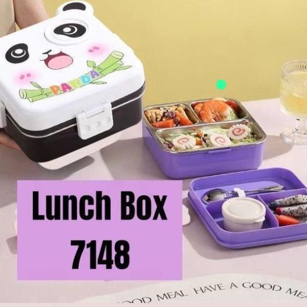 Prio Cute Panda 304 Stainless Steel Bento Box